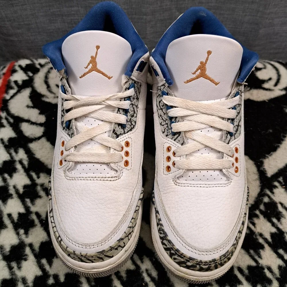 %Size 4Y Nike Air Jordan 3 Wizards GS AJ7